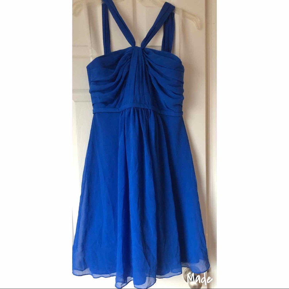 Royal blue bridesmaid dress